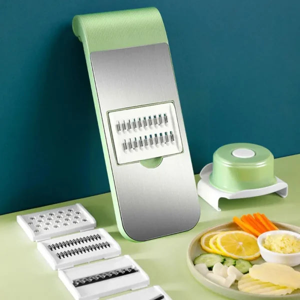 Multifunctional Vegetable Cutter & Grater – Random Color